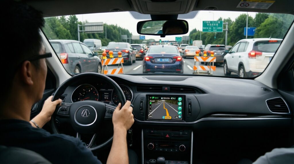 Ситуация на дорогах Ижевска и трасс республики: пробки, ремонты, ограничения, аварийные участки - иллюстрация