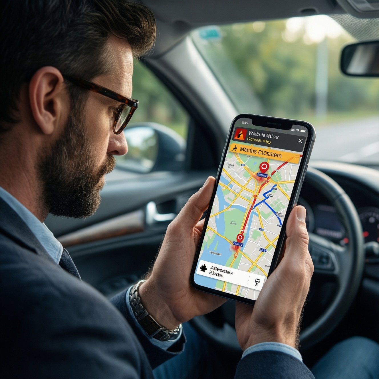 Дорожная обстановка: где пробки, перекрытия и ДТП и как выбрать альтернативные маршруты