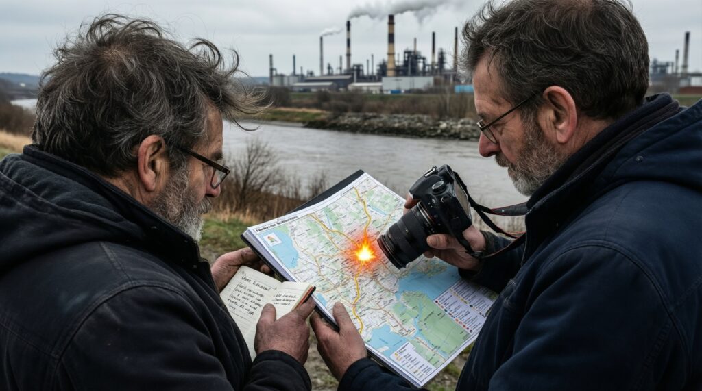 Экология и городская среда: свалки, воздух/вода, благоустройство и общественный контроль - иллюстрация