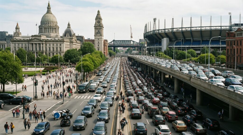 Ситуация на дорогах Удмуртии сегодня: пробки, ремонты, ДТП и ограничения движения - иллюстрация