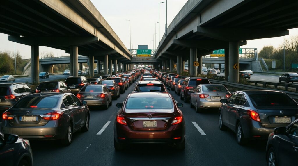 Ситуация на дорогах: где пробки, перекрытия и аварийные участки сегодня - иллюстрация