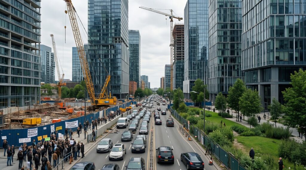 Репортаж с места: как живёт район/посёлок, о котором сегодня говорят все - иллюстрация